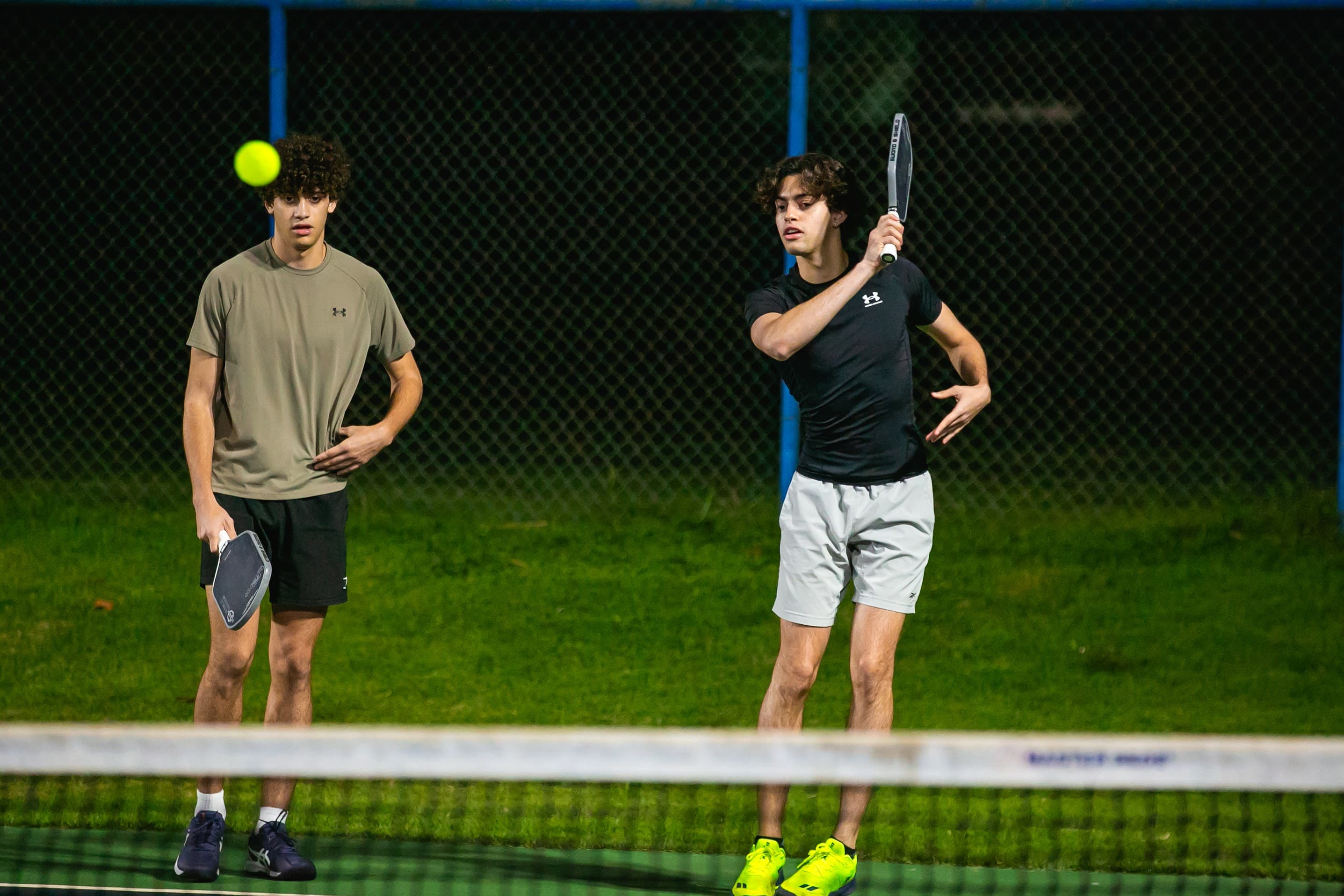 Andre Henriques playing pickleball